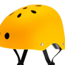 어린이용 어반 자전거 헬멧 전동 킥보드 인라인 롤러 스키 보드 아동용, S사이즈 옐로우