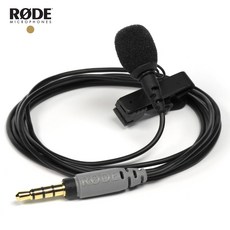RODE 로데 스마트폰 카메라마이크 녹음 핀마이크 비디오마이크 홈레코딩 smartLav+, 본상품
