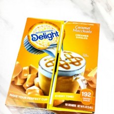 해외 인터내셔날 딜라이트 Delight 카라멜 마끼아또 커피크리머 2.49L, 1개