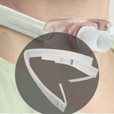 YASCO 트라케스토미 홀더(Tracheostomy Tube holder) T-홀더 케뉼라목끈 기관절개 목끈 트라케스토미 밴드 트라케스토미 목밴드, 5개