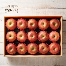 [작심밀도]빛과나무 사과세트 5kg18-20과/특품 / 보자기, 없음