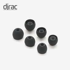 [천삼백케이] [디락] 소니캐스트 ORZA 오르자 실리콘 디락이어팁 (대중소 각 1쌍 팩), 단품