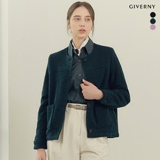 루시앙 지베르니 23FW 울 블렌디드 트위드 자켓