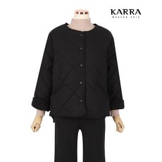 KARRA 루즈노카라퀼팅점퍼_A3F18278