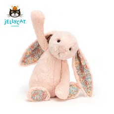 젤리캣 토끼 수면 애착 인형 블라썸 블러쉬 버니 S M L, 복숭아빛
