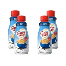 Nestle Coffee-Mate French Vanilla 네슬레 커피 메이트 프렌치 바닐라 16oz(473ml) 4팩, 4개, 473ml, 1개입