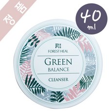 포레스트힐 그린 밸런스 클렌져 클렌저, 1개, 자타입 40ml