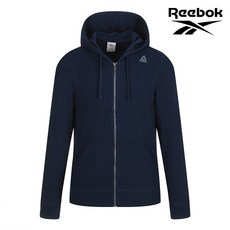 리복 남성 네이비 레귤러핏 후드 집업 TE FT FZ HOODIE RETS1F301N2