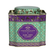 포트넘앤메이슨 얼그레이 루즈리프 캐디 틴케이스 (125g) Earl Grey Loose Leaf Decorative Caddy, 125g, 1개