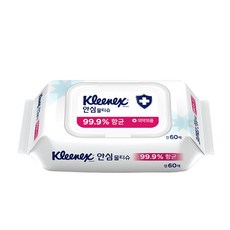 크리넥스안심물티슈캡형60매