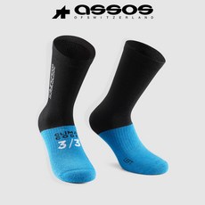 아소스 ASSOS 양말 Ultraz Winter Socks EVO blackSeries, 1개