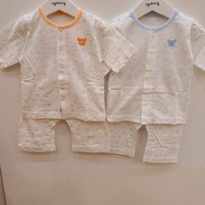 아가방 여름이월~! *코알라7부오픈내의* 공용 무형광 면100% 땀많은 우리 아이 여름&간절기~ 얇은 칠부 필수템~!! #한정상품#