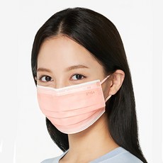 에티카 ETIQA 브리즈 살색 핑크색 베이지색 민트색 퍼플색 마스크 칼라마스크 대형 30매입, 브리즈 핑크 30매