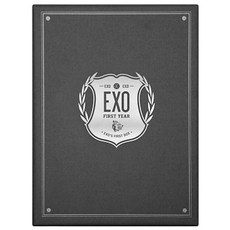 DVD 엑소-EXO's First Box (4disc+이어폰줄와인더)-반품불가