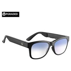 VocalSkull Alien 5 Bone Conduction Glasses Wireless Bluetooth Headset Sports Stereo Music Headphones, 상세 설명 참조0, anti blue ray