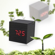 원목스탠드시계