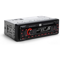 JBL 셀러브리티100 싱글 DIN 블루투스 FM 라디오 USB/AUX SD/MP3 자동차 고출력 메크리스 스테레오 수신기, JBL 셀러브리티100 싱글 DIN 블루투스 FM 라디