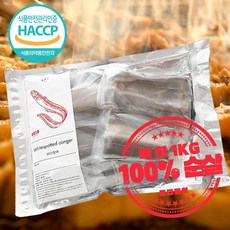 [산지직송]100% 순살 손질 통영 자연산 바다장어 -소스포함 [푸드앤덕], 1개, 1kg