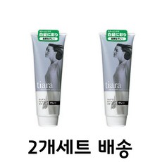 시세이도 티아라 컬러린스 그레이 220g 2개세트 염색린스 새치염색 염색트리트먼트 일본염색약