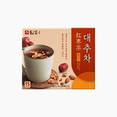 담터 대추차플러스 225g (15gx15포) 캠핑필수품 새콤달콤 분좋카 직장인, 15g, 15개입, 3개
