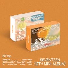 (KiT Ver.) 세븐틴 (SEVENTEEN) - SPILL THE FEELS (미니 12집 앨범) (랜덤1종)