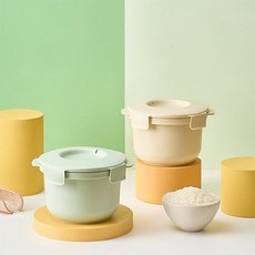 칼로볼 전자렌지 12분 저당밥솥 흰쌀밥 칼로리 쏙 줄여주는, 칼로볼그린, 1개