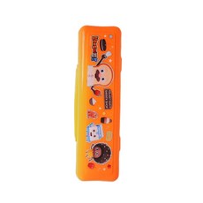 브레드이발소 브레드 다용도 수저케이스(주황), 1개
