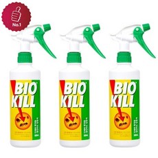 비오킬 친환경 살충제 500ml (3개), 3개