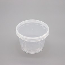 TY 115파이 일회용 사출 원형 스크루 용기 반찬 포장용기, 대(480ml), 360개