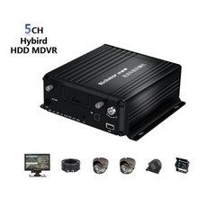 트럭 버스 스쿨 버스 밴 Mdvr 4ch 4g 모바일 Dvr 4ch Gsm 하드 디스크 MDVR, 1개 - dvr4ch