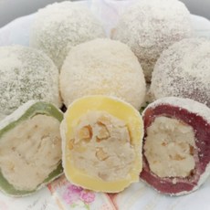 삼색 두텁떡 30알 찹쌀떡 동부앙금떡 영양떡, 1개