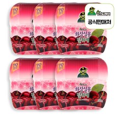 산도깨비 화장실용 탈취제, 6개, 300g