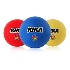 키카 피구공 18cm 3호 1P 소프트 체육 시합 연습볼 poo*39927ek, 레드