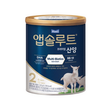 앱솔루트 프리미엄 산양 분유 2단계, 350g, 2개