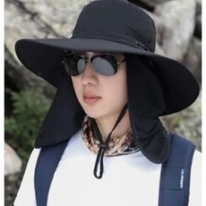[WRBB] 아웃도어 등산모자 낚시모자 챙모자 햇빛가리개모자 현장모자, 마스크 O, 카키
