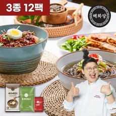 해화당 제주메밀면 6팩+동치미육수3팩+비빔장3팩