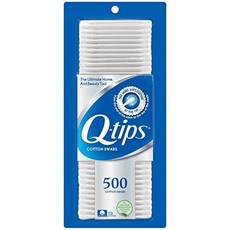 Q-tips Cotton Swabs For Hygiene and Beauty Care Original Cotton Swab Made With 100% Cotton 500 Coun, 500개입, 1개