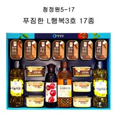 [MJ무역] 청정원 L행복3호 17종 선물세트, E청정원 L행복3호 선물세트