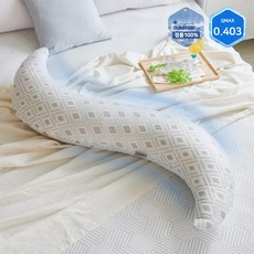모두의러그 듀라론 냉감 S바디필로우 긴베개 롱쿠션 커버+휴비스 솜, 바디필로우 커버+휴비스 솜, 엣지화이트