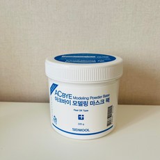 시드물 아크바이 모델링 마스크 팩 220g 모공 진정 관리, 1개