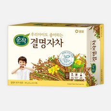 샘표 순작 우리아이 결명자차 160g 캠핑간식 건강차 직장인 학생, 16개