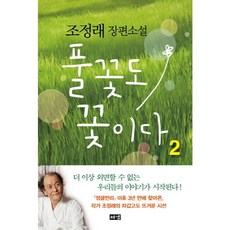 [해냄출판사] 풀꽃도 꽃이다. 2 : 조정래 장편소설 [양장], 상세 설명 참조, 상세 설명 참조