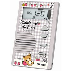 SEIKO (세이코) SEIKO DM71 Digital Metronome Thin Limited Edition, 베이 쥬 그레이_One Size, 베이 쥬 그레이, 상세 설명 참조0