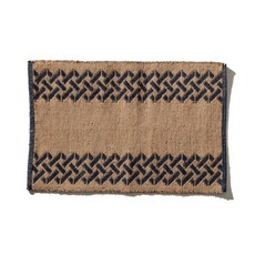 [PUEBCO]푸에브코 매트 패턴 러그 발매트 TILE PATTERNED JUTE MAT