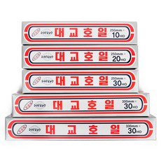 대교 은박호일 25cm x 30HO - 3개 50개 택1 | 쿠킹호일