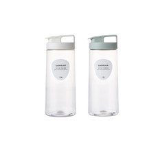 락앤락 몸체에 홈이있어 잡기쉬운 식탁용물병 냉장고 업소용물병, 흰색, 1.2L, 1개