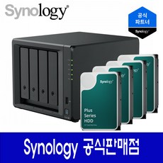 시놀로지 DS423+ HAT3300 정품 하드포함 용량선택, DS423+ 16TB (HAT3300-4TBx4) - hat3300