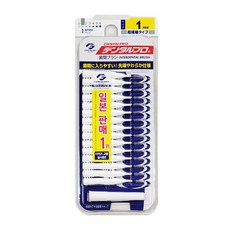 건강두배로 잭스 덴탈프로 치간칫솔 사이즈 1 (SSS), 0.7mm, 15개입, 1개