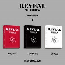 더보이즈 (THE BOYZ) - 1ST ALBUM [REVEAL] [Platform Ver.][미개봉]+버전선택, wolf(빨강)