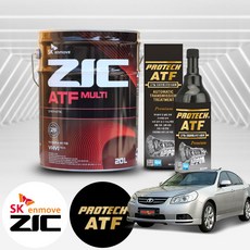 토스카 2.0 디젤 지크 ATF 멀티 미션오일 20L&프로텍 미션보호제, 1개